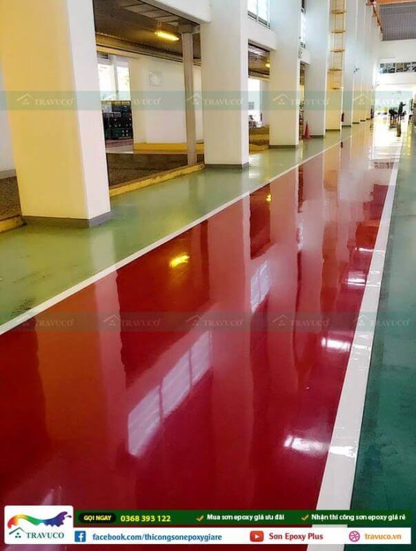 Giá sơn nền nhà xưởng
