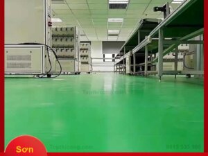 Giải pháp sơn nền sàn nhà máy chế biến thực phẩm sơn epoxy 2