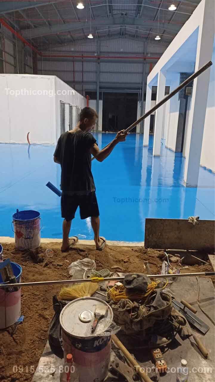 Tại sao phải Thi công Sơn nền nhà xưởng bằng sơn epoxy hoặc polyurethane