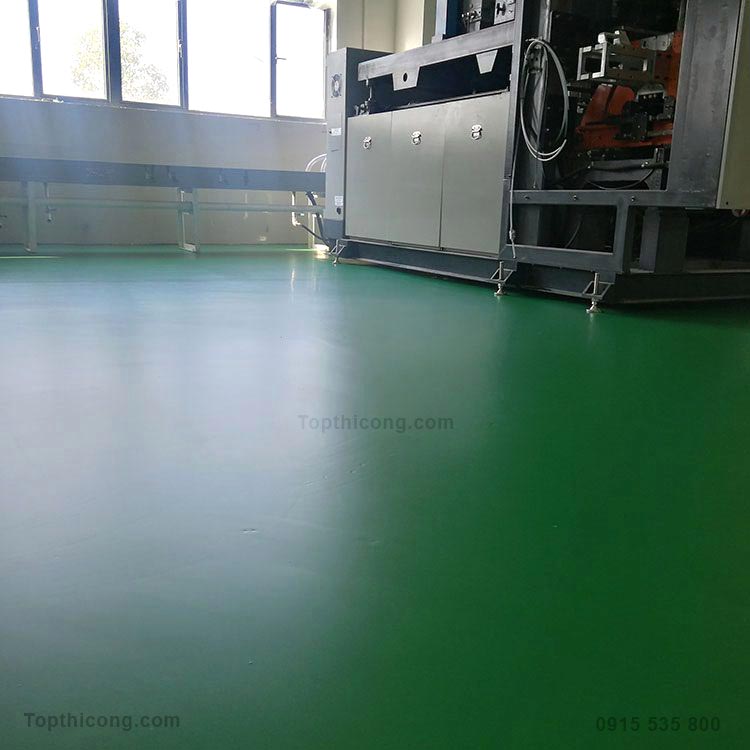 vật liệu nhựa sơn nền sàn epoxy được thay thế để phủ lên bề mặt