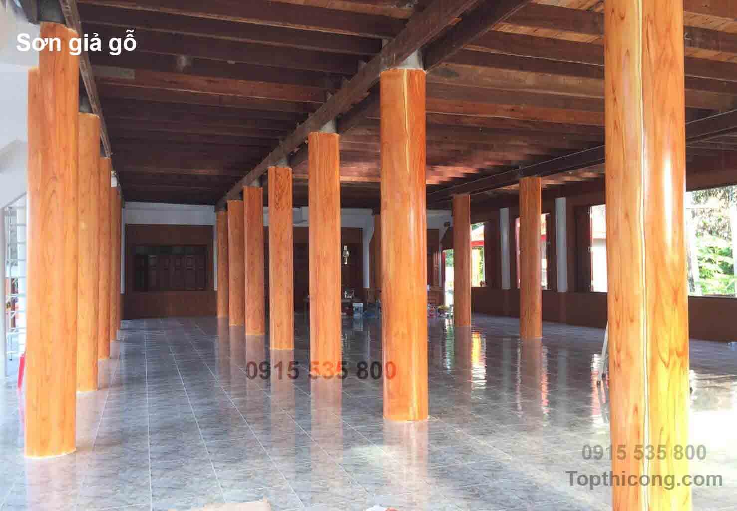 Bán sơn giả gỗ ở đâu tốt nhất