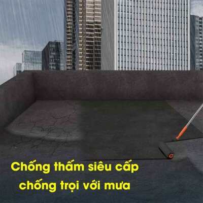 Chống thấm siêu cấp chống trọi với mưa mái nhà sân thượng?