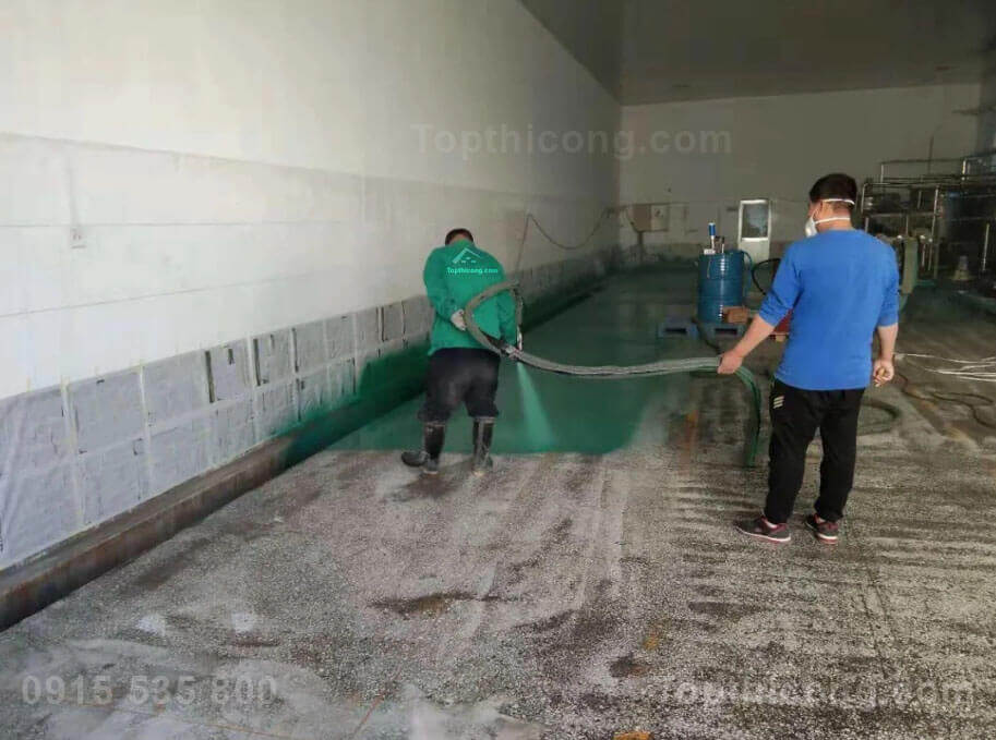 Có thể sử dụng máy phun sơn Epoxy được