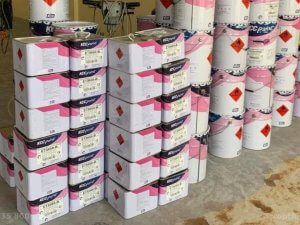 Độ dày màng sơn tự san phẳng sàn epoxy kcc