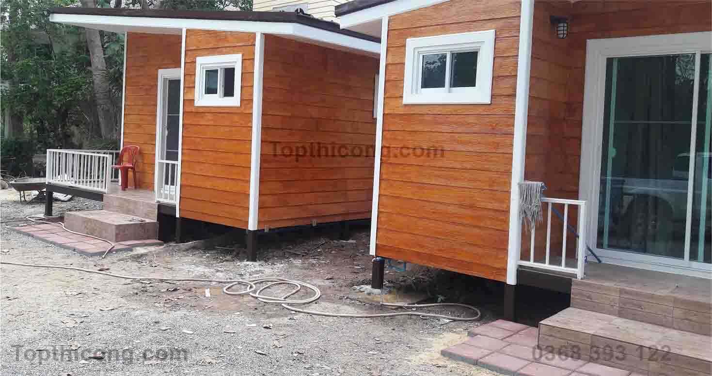 Đối với sơn giả vân gỗ Tường bê tông, sàn xi măng
