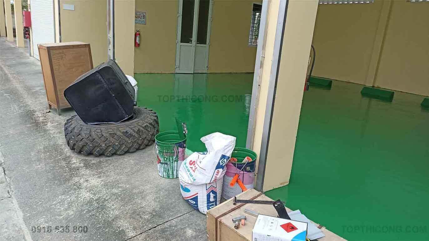 Hướng dẫn Cách sử dụng thi công Sơn lăn sơn phủ epoxy kcc