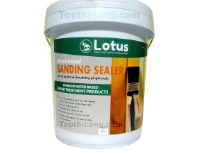 Sơn gỗ sơn lót làm min phẳng đẹp bảo vệ gỗ từ bên trong 1kg