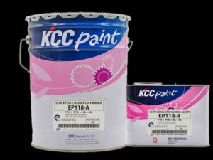 Sơn lót epoxy KCC sàn bê tông Sàn Công Nghiệp 16l