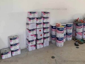 Tính vật lý của Sơn lăn sơn phủ epoxy kcc