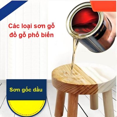Top 3 Các loại sơn gỗ đồ gỗ phổ biến dùng nhiều hiện nay