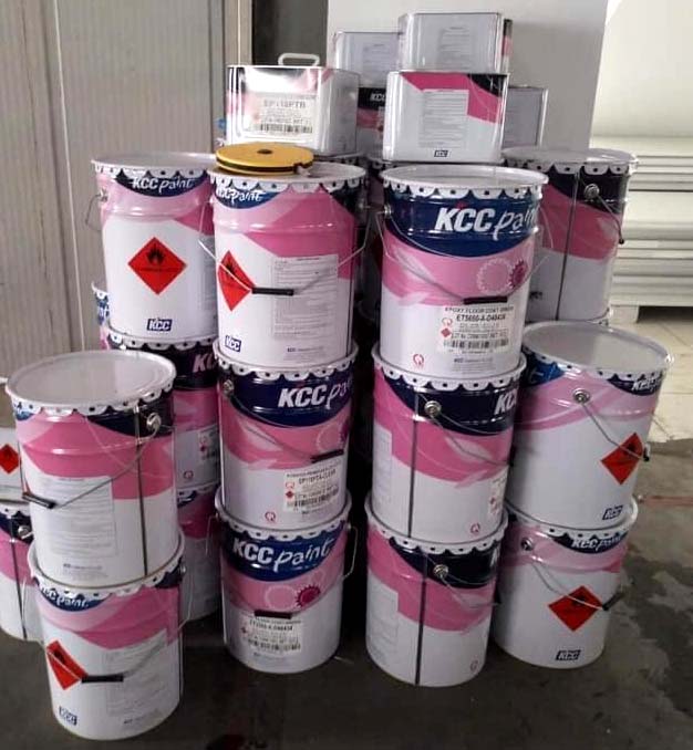 Ứng dụng của Sơn lót epoxy KCC sàn bê tông Ứng dụng của Sơn lót epoxy KCC sàn bê tông