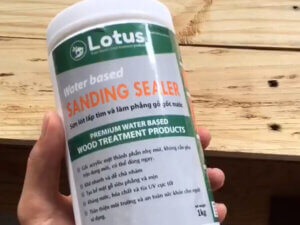 Ưu điểm của sơn gỗ sơn lót