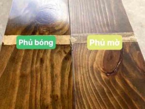Sơn phủ bóng không màu CLEAR không ố vàng