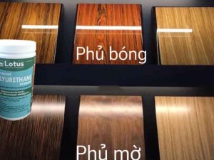 Sơn phủ gỗ Polyurethane bóng Sơn gỗ Sơn phủ hoàn thiện PUD Polyurethane bóng nội thất