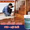 Sơn gỗ Sơn phủ hoàn thiện PUD Polyurethane bóng nội thất