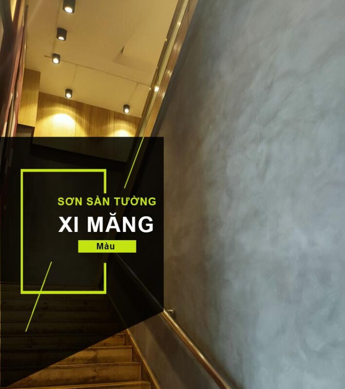 Hot trend sơn sàn giả xi măng chuẩn đẹp cửa hàng quần áo 2023