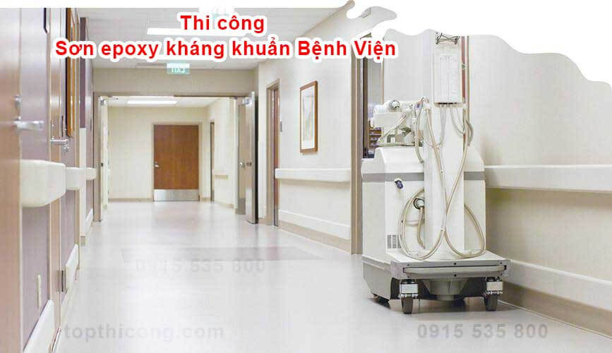 Đơn vị chuyên thi công sơn epoxy kháng khuẩn bệnh viện tại Hà Nội