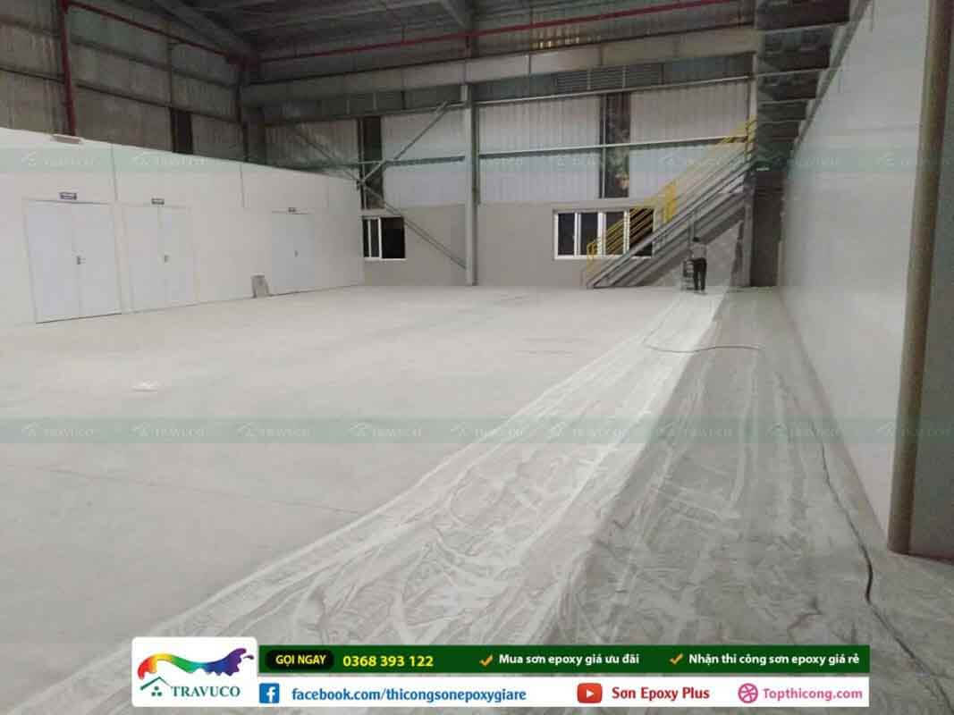 Epoxy được dùng phổ biến trong ngành công nghiệp sơn cho nền, sàn, tường