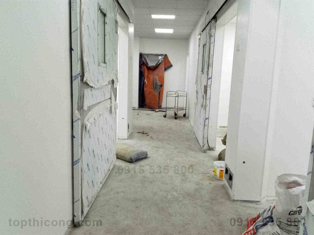Quy trình thi công các bước cần thiết để sử dụng sơn epoxy kháng khuẩn bệnh viện