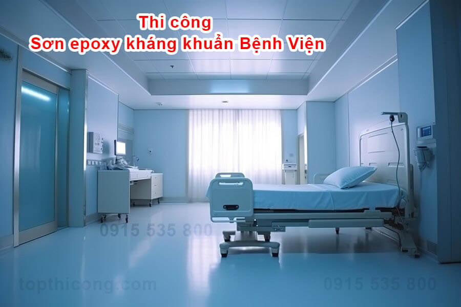Thi Công Sơn Sàn Epoxy Phòng Sạch Kháng Khuẩn GMP