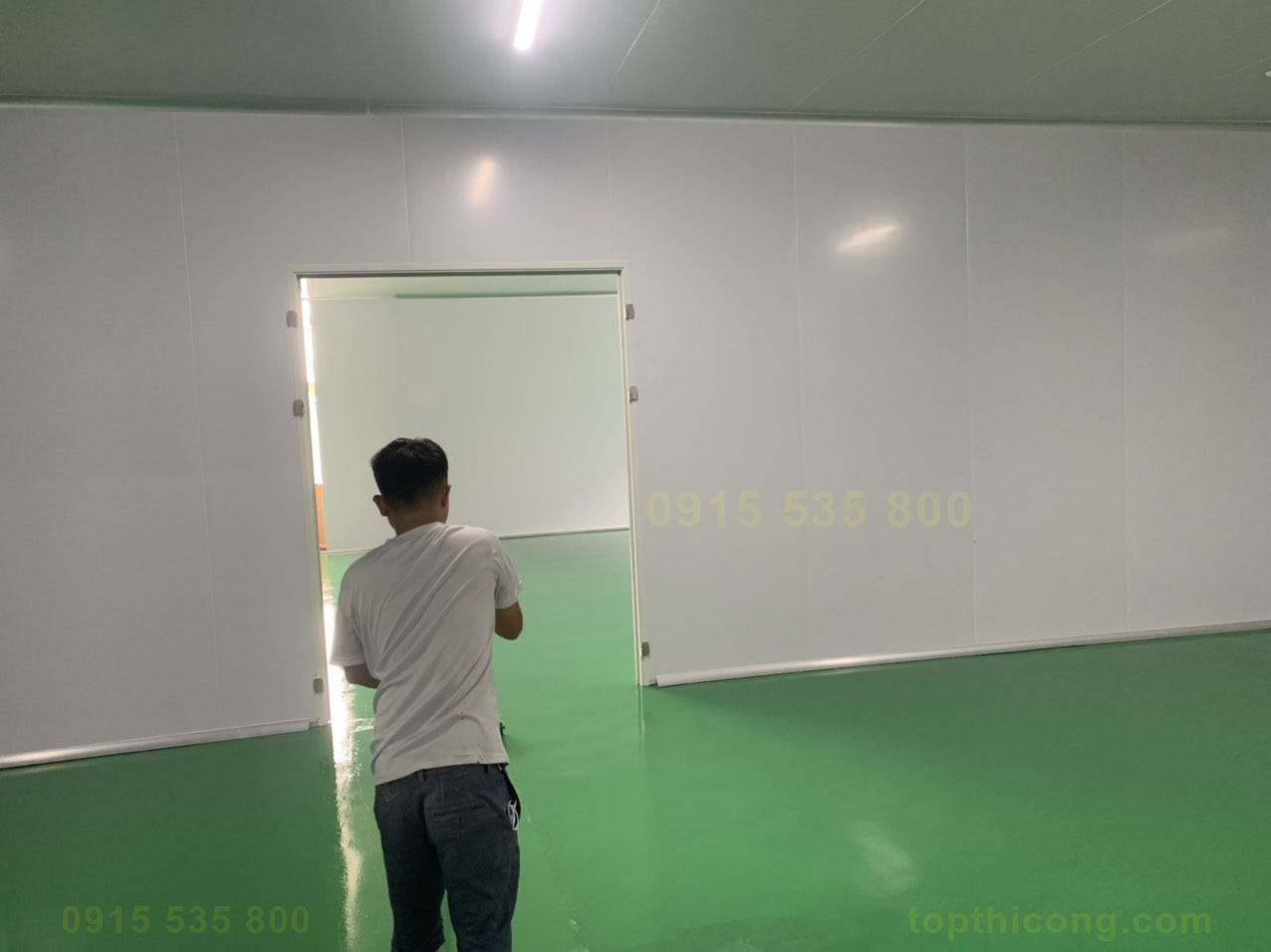 sơn epoxy giá rẻ, sơn nền nhà xưởng chuyên nghiệp