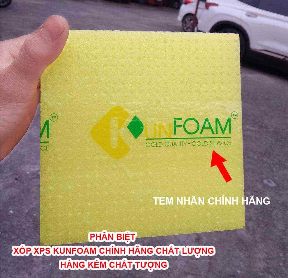 Phân biệt tấm cách nhiệt xốp xps foam Việt Nam hàng chuẩn