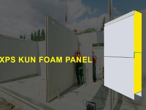 Tấm eco xps panel cách âm cách nhiệt xốp xps kunfoam 5cm