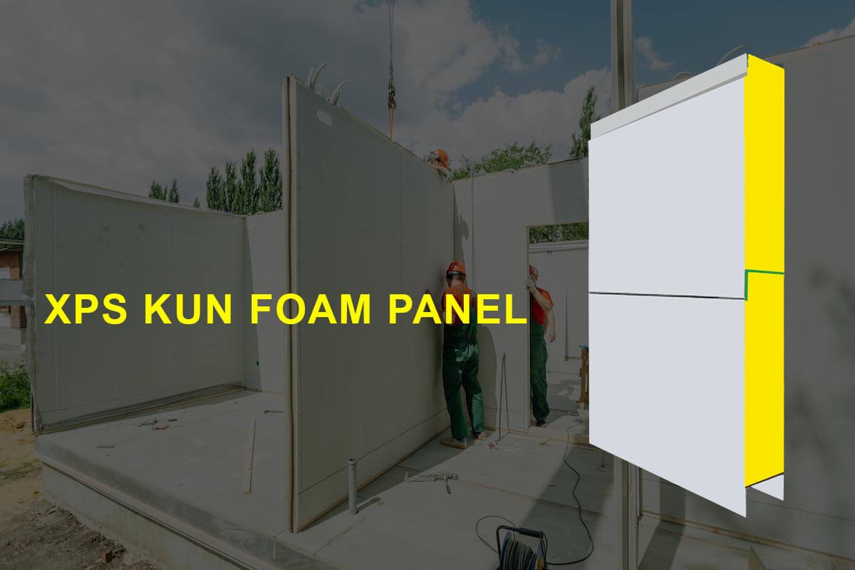 Tấm eco xps panel cách âm cách nhiệt xốp xps kunfoam 5cm