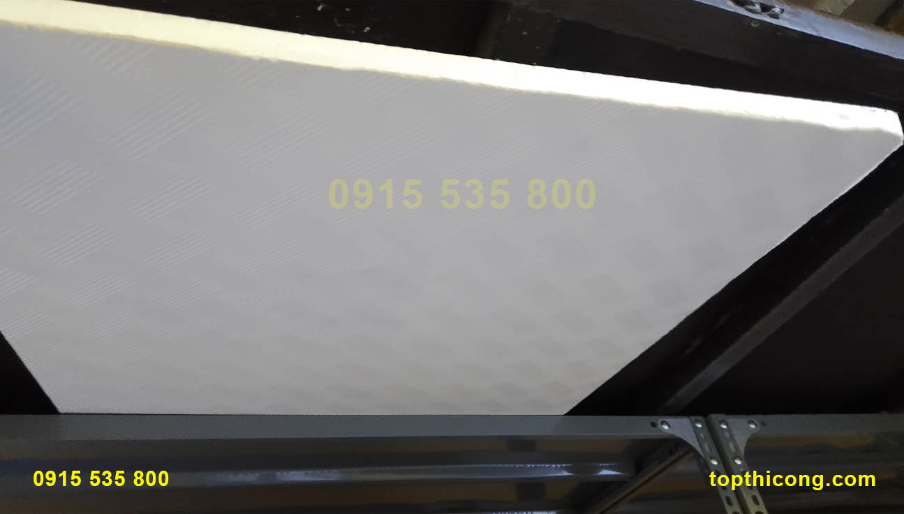 Trần cách nhiệt xốp xps Kunfoam Trần thả 600*600mm mới 17 Trần thả cách nhiệt XPS