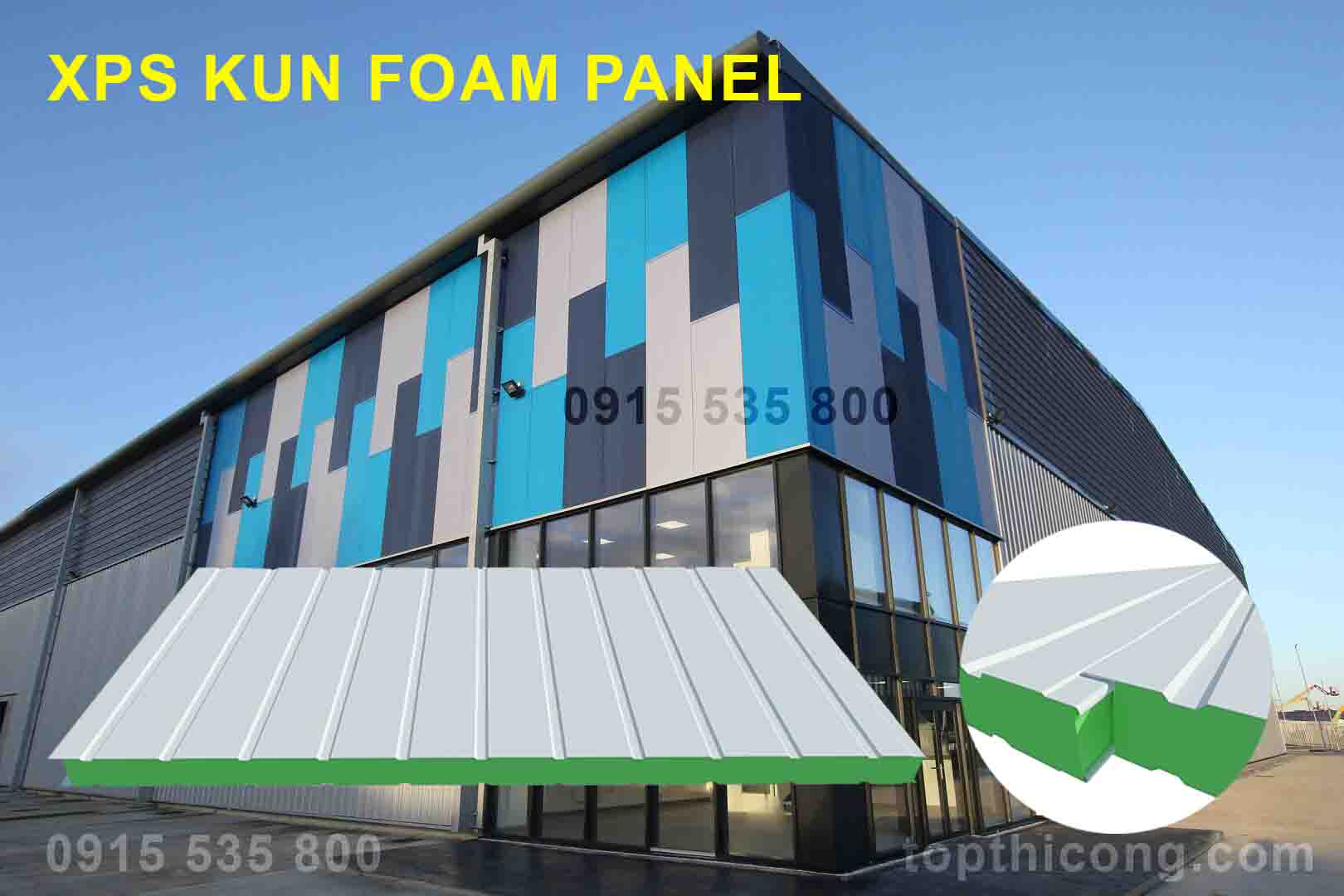 Ứng dụng tấm xps panel cách âm cách nhiệt