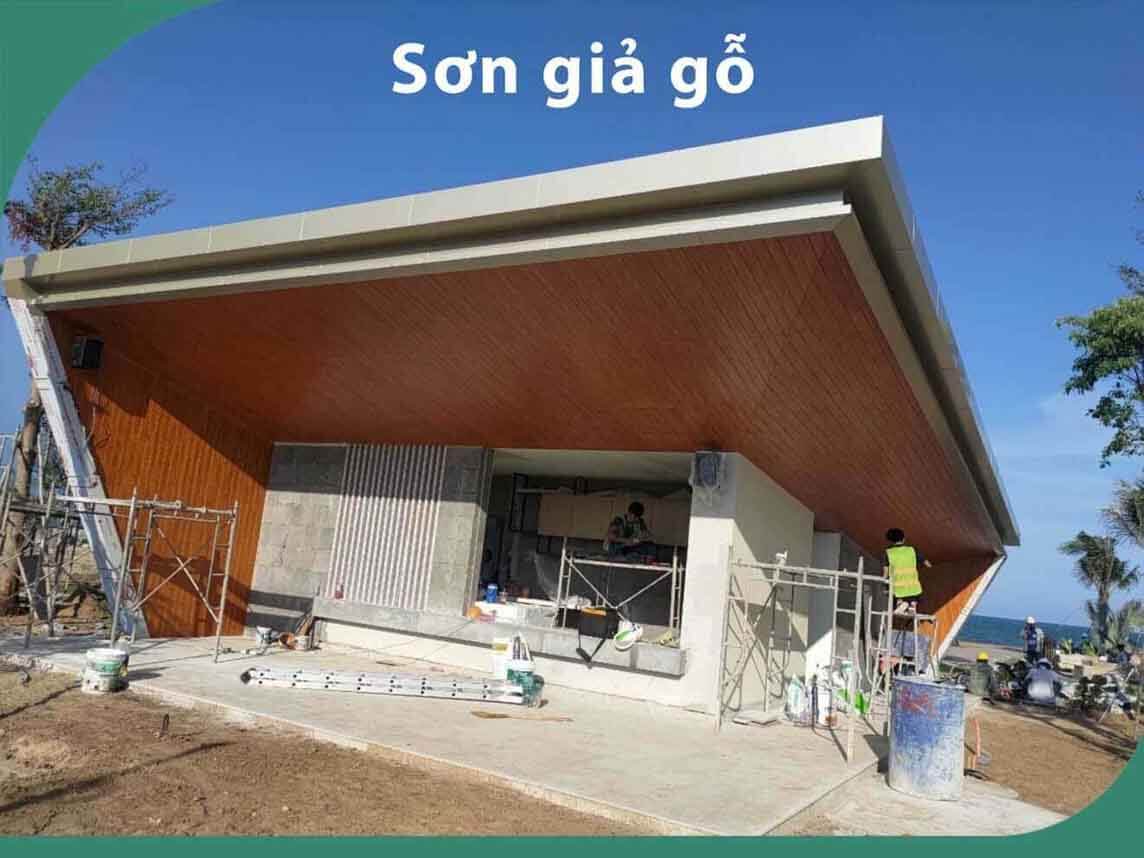 Ưu điểm của sơn giả vân gỗ Lotus