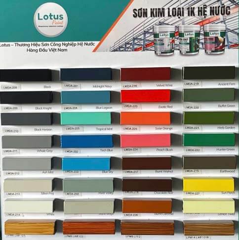 Báo Giá Sơn Kim Loại Sắt Thép Mới Nhất hiện nay Báo Giá Sơn Kim Loại Sắt Thép Mới Nhất hiện nay