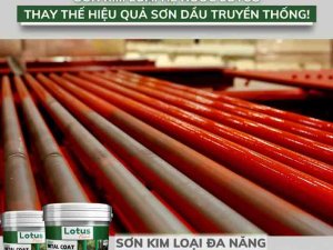 Chống rỉ sét cực mạnh giúp công trình sắt thép kim loại