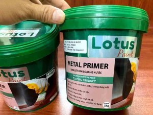 sơn kim loại Sơn lót sắt mạ kẽm không mùi hệ nước primer