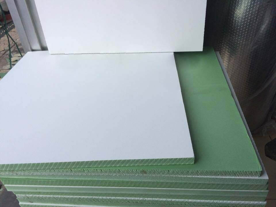 Trần cách nhiệt xốp xps Kunfoam Trần thả 600*600mm mới 24 tấm trần eco chống nóng cách nhiệt