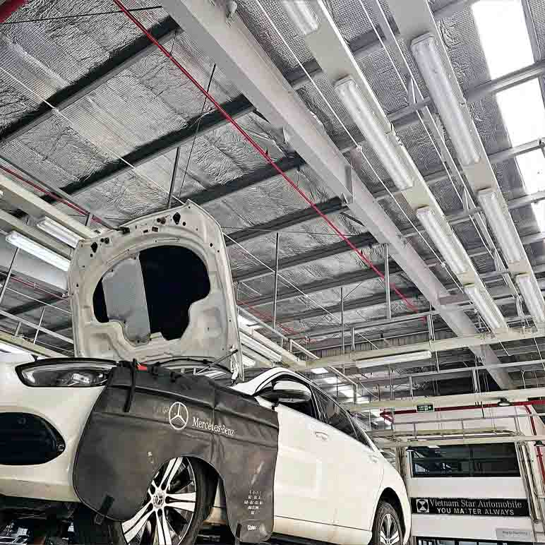 vật liệu cách nhiệt mái tôn hiệu quả