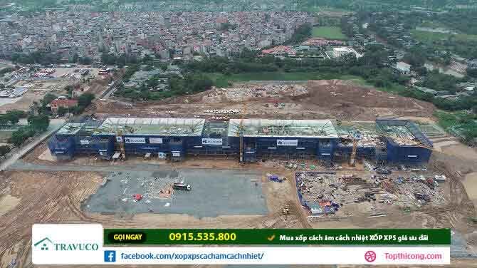 Đường đua f1 Hà Nội sử dụng công nghệ mới cách âm cách nhiệt xốp xps