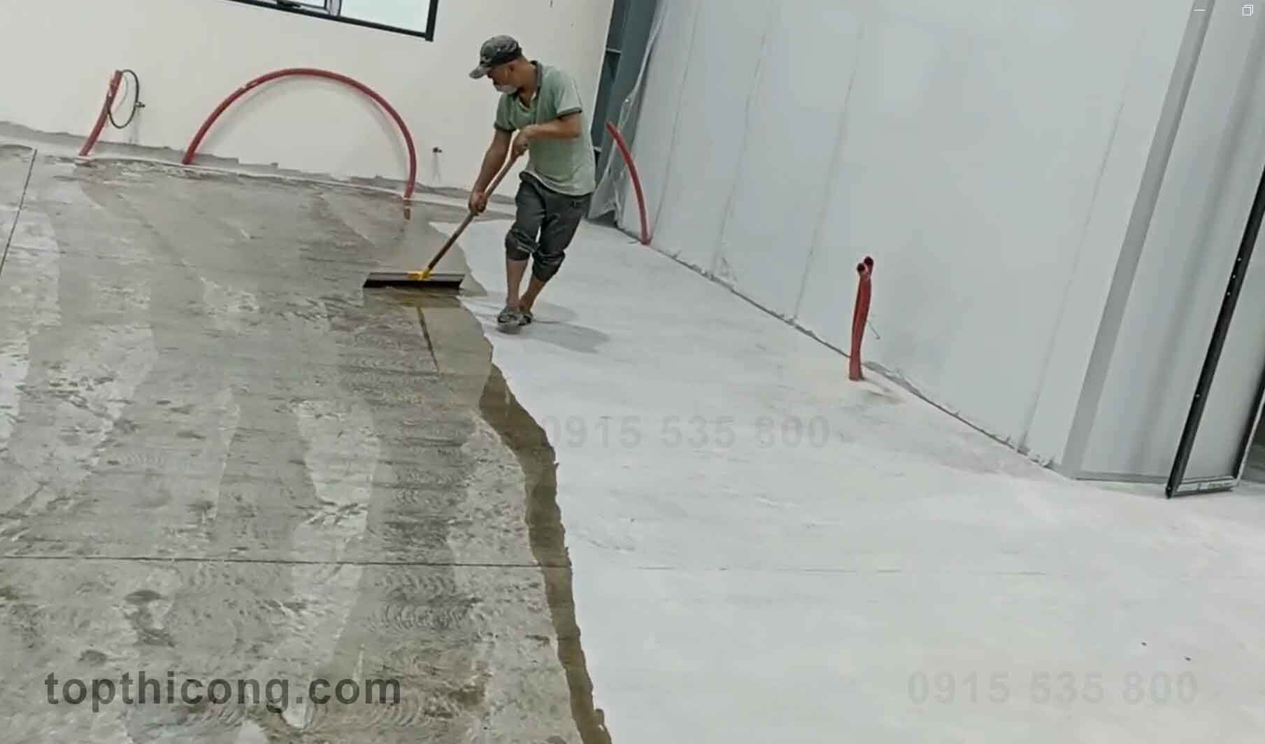 Sơn lót sàn epoxy giảm khả năng sơn phủ bị hấp thụ bởi chất nền Sơn lót sàn epoxy giảm khả năng sơn phủ bị hấp thụ bởi chất nền