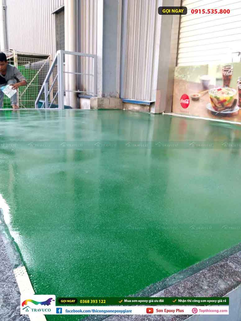Giá thi công sơn sàn epoxy bao nhiêu 1m2