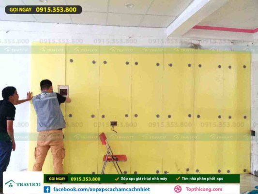 Tấm Cách âm cách nhiệt tường vách văn phòng