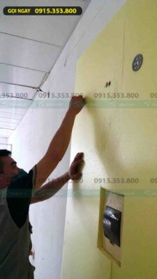 Thi công xốp cách nhiệt XPS Cách âm cách nhiệt tường vách