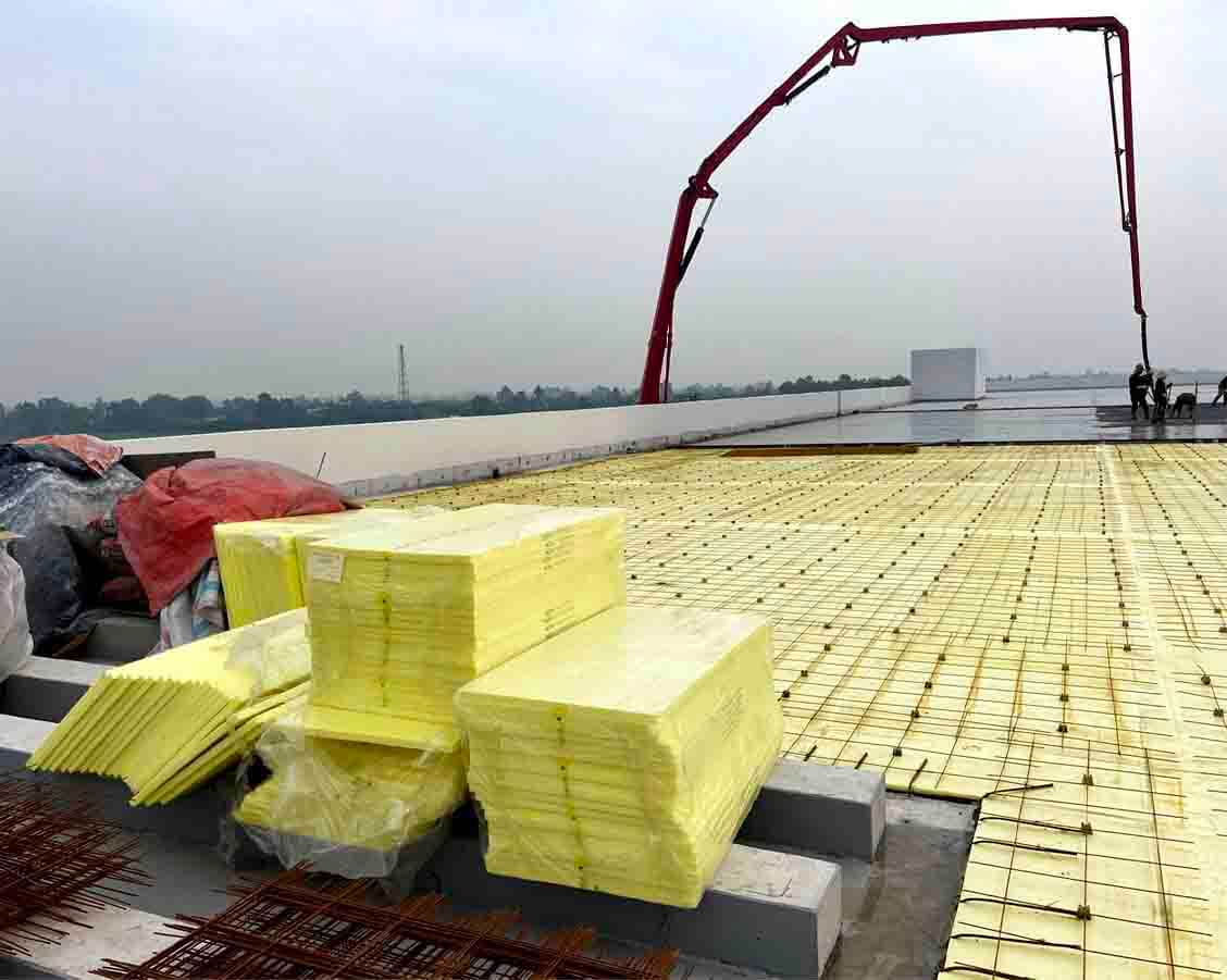 Xốp cứng tôn nền - nền chắc, không lún, giảm tải trọng công trình “Rẻ nhất”