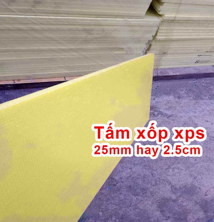 Tấm xốp xps 25mm cách nhiệt nhà máy sản xuất giá sỉ Tấm xốp xps 25mm cách nhiệt nhà máy sản xuất giá sỉ