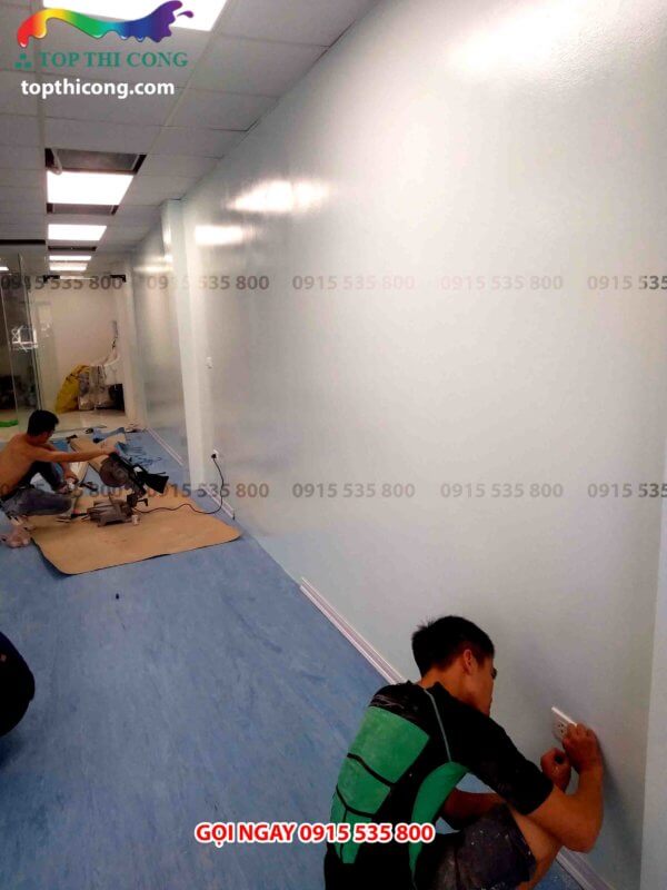 giá thi công sơn epoxy phòng sạch, thi cong son san epoxy cho phong sach,...