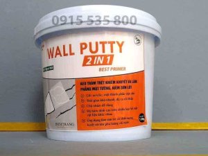 Keo trám trét khuyết điểm tường pha nước kiêm sơn lót 120k