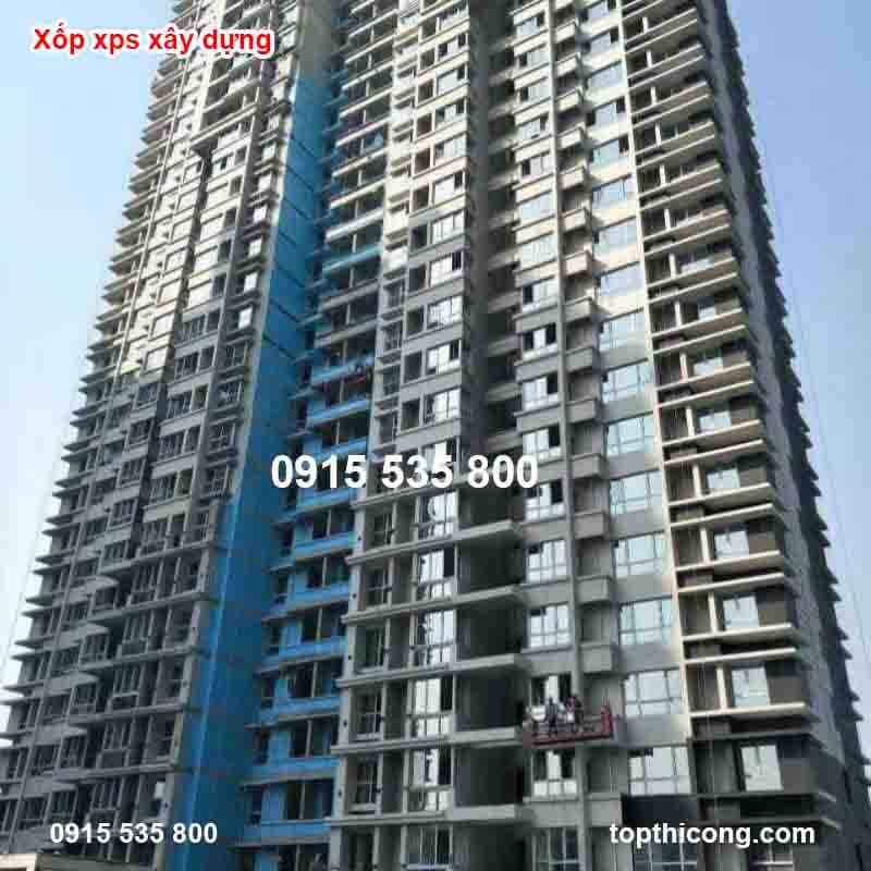 Xốp xps cách nhiệt nâng nền bê tông trong xây dựng giá rẻ Xốp xps cách nhiệt nâng nền bê tông trong xây dựng giá rẻ