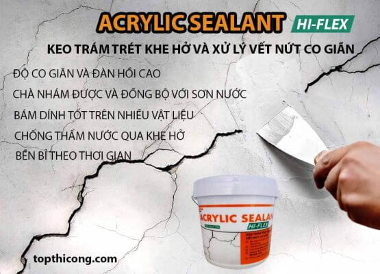 Nứt tường thế nào là nguy hiểm và phương pháp trám vá nứt