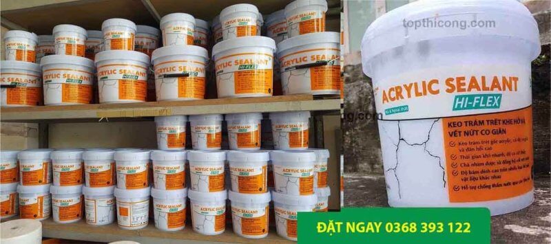 Trám tường nứt xi măng bê tông