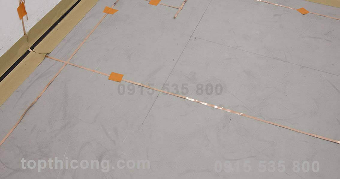 Băng đồng tiếp địa nối đất thi công phòng sạch Băng đồng tiếp địa nối đất thi công phòng sạch