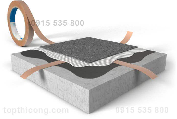 Cuộn Băng đồng tiếp địa 10mm thi công sàn chống tĩnh điện 13 thanh đồng tiếp địa nhà xưởng tĩnh điện, công nghiệp hóa chất